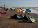 Camber busy beach