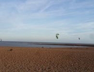 Shingle Street at low tide